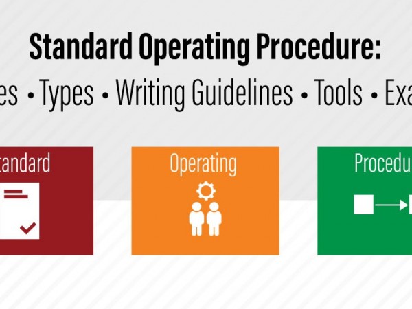 Standard Operating Procedures (SOP) are meant for large & complex business